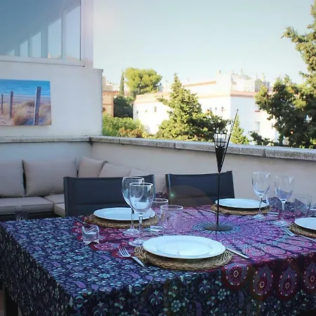 Апартаменты Atico 2 Min A Playa San Sebastian