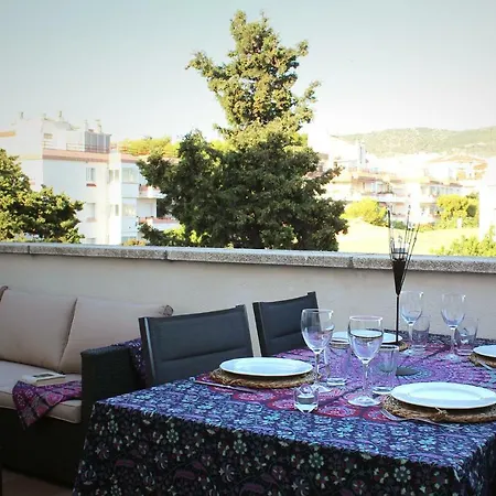 Atico 2 Min A Playa San Sebastian Apartmán Sitges